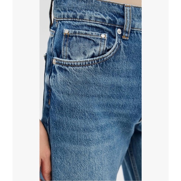 Anine Bing Brie Jeans in Aegean Blue color (Multiple sizes) - Picture 5 of 5